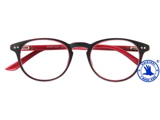 Leesbril I Need You +2.50 dpt Dokter New grijs-rood - 2