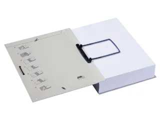 Dossiermap Jalema Extension met clip 310x220mm grijs - 2