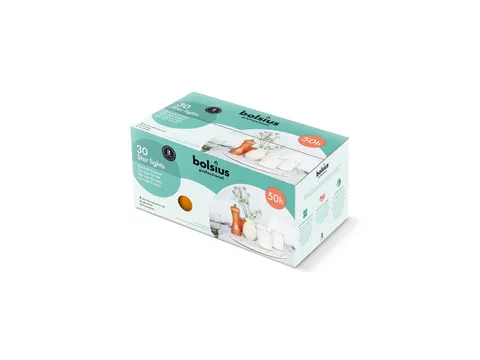 Bolsius Kaarsen Starlight Amber 50u, doos 30 stuks