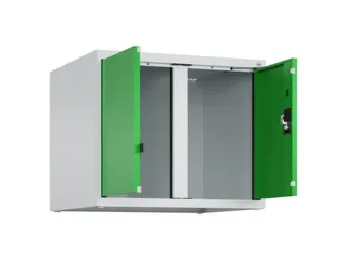 opzetkast,v. locker voor scheiding van kleding,2vak.,vak B 300mm - 1