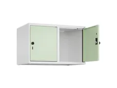 opzetkast,v. locker,2vak.,vak B 400mm,HxBxD 500x800x500mm,draaigrendel
