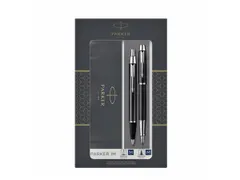 IM Black giftbox duoset, vulpen en balpen, zwart