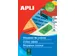 Apli Gekleurde Etiketten 105x37mm Geel