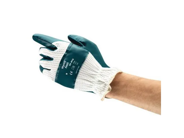 Ansell Hynit 32-815 mechanische handschoenen, blauw, maat 7,5, 144 paa