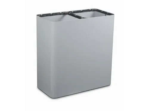Afvalverzamelstation,2X100L,Romp Grijs