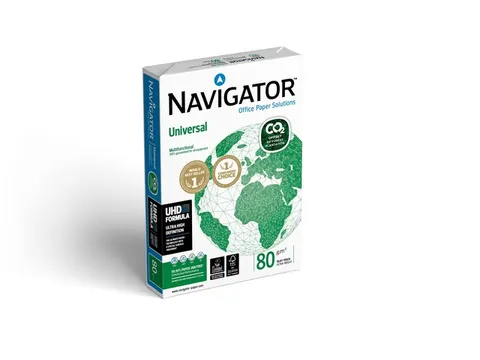 Kopieerpapier Navigator Universal CO2 Neutraal A4 80 Gram Wit 500vel