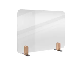 Bureauscherm Elements doorzichtig 60x80cm Houder - 1