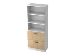 hangmappenkast,HxBxD 2004x800x420mm,2hangmappenframes,romp wit