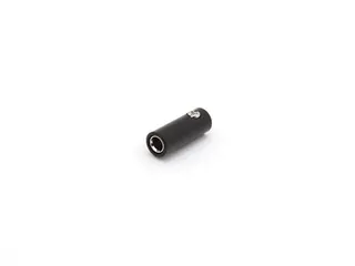 Vrouwelijke Banaanplug Met Schroefconnector - Zwart - 2