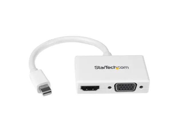 A/v-reisadapter Wit 2-in-1 Mini Displayport Hdmi-of-vga-converter