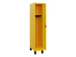 schoollocker,HxBxD 1630x300x500mm,1vak,vak B 300mm,draaigrendel,voeten
