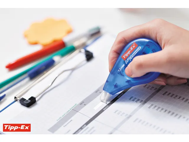 Correctietape Tipp-Ex easy zijwaarts 4.2mmx12m doos à 15+5 gratis