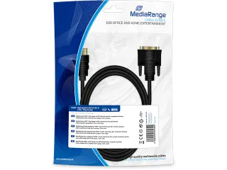 HDMI naar DVI verbindingskabel MRCS185 zwart 2m - 1