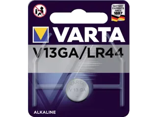 Batterij Varta knoopcel V13GA lithium blister à 1 stuk - 1