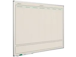 Weekplanner Elegance Nederlands softline profiel 8mm 90x120cm aluframe