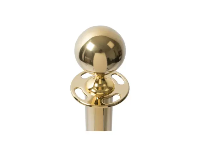 Poteau Securit 100cm avec socle doré