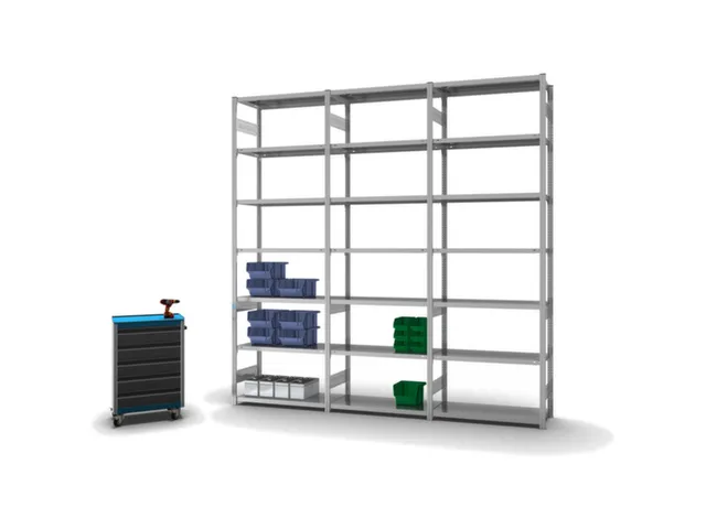 rayonnage modulaire,rayonnage départ,HxlxP 3000x1060x435mm