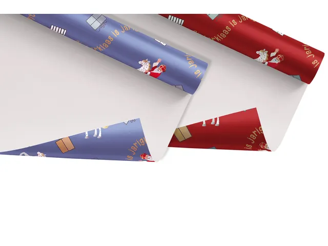 Haza Inpakpapier Sint en Co 200x70cm assorti