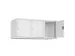 opzetkast,v. locker,3vak.,vak B 400mm,HxBxD 500x1200x500mm