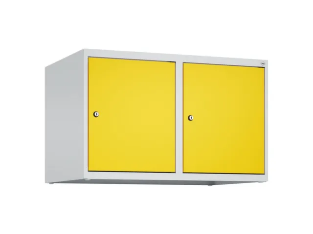 opzetkast,v. locker,2vak.,vak B 400mm,HxBxD 500x800x500mm,cilinderslot