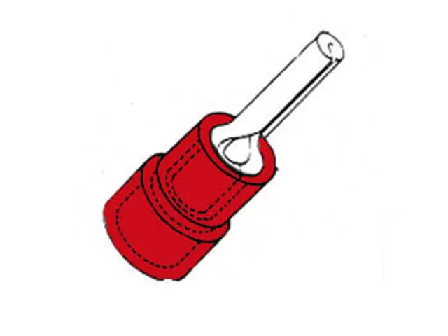 Rode Kabeleindstift