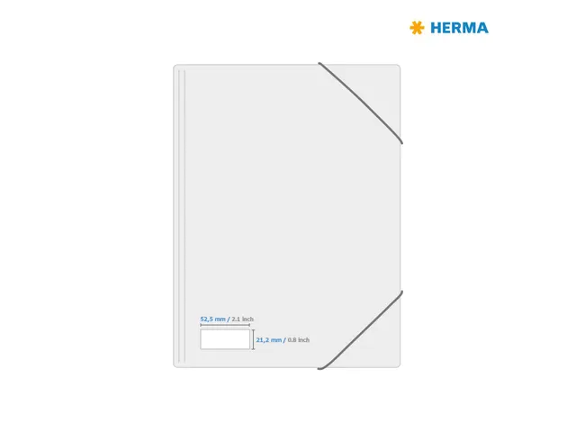 HERMA 5080 Verwijderbare etiketten A4 52,5x21,2mm Wit 1400 stuks