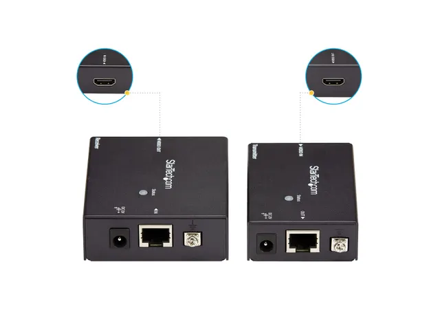 HDMI over CAT5 HDBaseT extender Ultra HD 4K Power over Cable