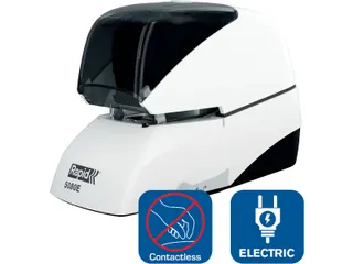 Rapid contactloze elektrische nietmachine 5080E zilver/oranje - 12