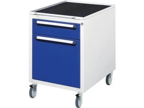 verrijdbaar ladeblok,v. werkbank,HxBxD 690x480x600mm,2lade(n)
