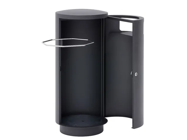 Bica 5074 Buitenafvalbak 95 Liter Antraciet