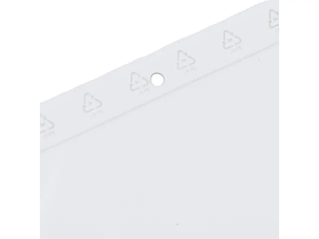 Gripseal Zak 300x400mm 50um Transparant met Ponsgat 1000 Stuks