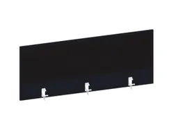 baliepaneel,v. bureau,aanbouw achter,B 1200mm,CC-zwart,BN8033-zwart