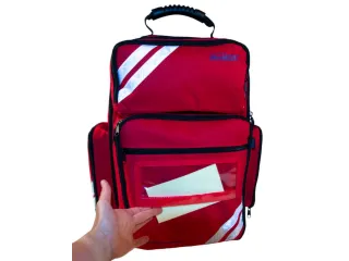 reddingsrugzak,DIN 13157/EHBO,Cordura,rood,HxBxD 450x270x180mm - 7