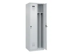 locker voor scheiding van kleding,HxBxD 1850x600x500mm,2vak