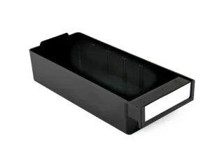 ESD-assortimentskast,HxBxD 550x310x180mm,48lade(n),laden zwart - 5