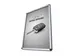 Cadre clipsable A3 Coins arrondis 32mm Argent