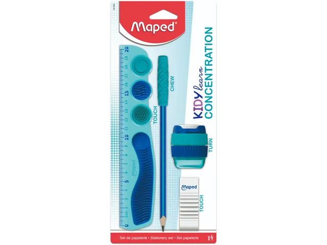 Maped Tekenset Kidy Learn Concentration 4-delig