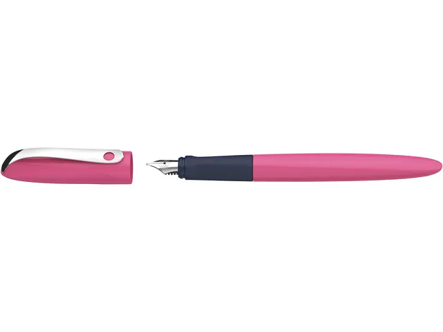 Stylo plume Schneider Wavy rose