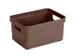 Sigma Home opbergbox 13L bruin - 35x24,6x18,3cm