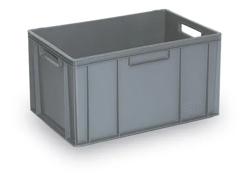 Euronorm Stapelkrat Hxlxb 320x600x400mm 63liter Grijs