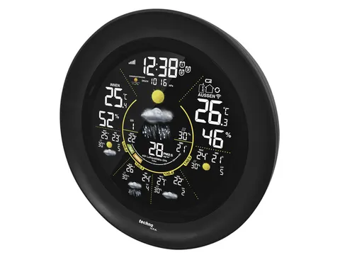 Weerstation Technoline WD 3040 156x156x33mm zwart met 1 buitensensor