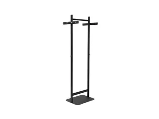 Garderoberek MAUL Salsa staand 173x60x43cm 40kg, 8 haken Zwart RAL9004 - 3