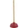Ontstopper rubber oranje 41cm