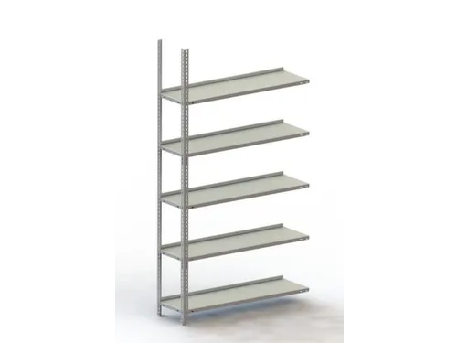 magazijnstelling,aanbouwveld,HxBxD 1850x1002x304mm,vaklast 80kg