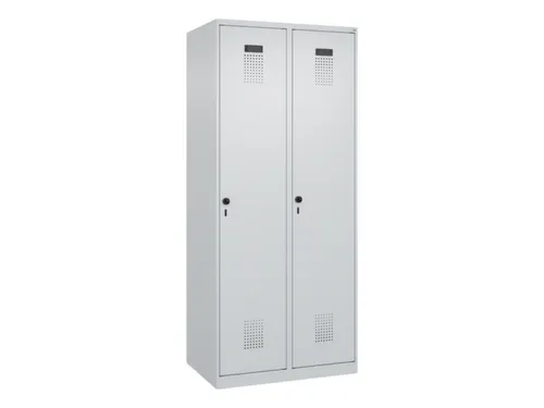 locker voor scheiding van kleding,HxBxD 1850x800x500mm,2vak