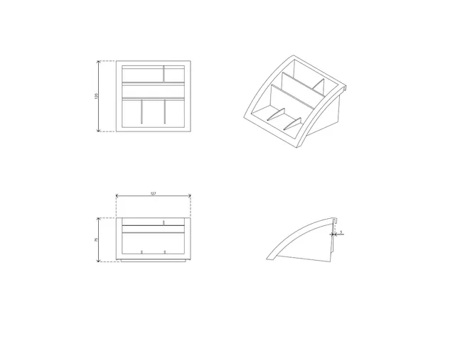 ViewMate Style Toolbar Benodigdhedenhouder 170