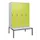 locker met bank,HxBxD 1950x1200x815mm,4vak,vak B 300mm,draaigrendel