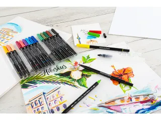 Sketch marker Eberhard Faber 18 stuks assorti kleuren - 5