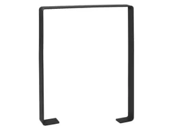 fietsbeugel,L 800mm,staal therm. verzinkt/met coating,DB703antraciet