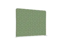 Scheidingswand Textiel 200x150cm Hexagon Groen